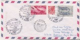 bnk fil Italia 1975 - aerofilatelie - Riccione - posta prin elicopter - plic ocazional - San Marino