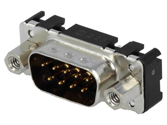 Conector D-Sub 9-Pin Tată Drept THT UNC 4-40