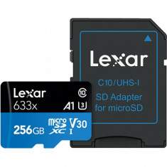 Card de Memorie MicroSD 256Gb UHS-I LEXAR Class 10 micro sd 256 Gb foto