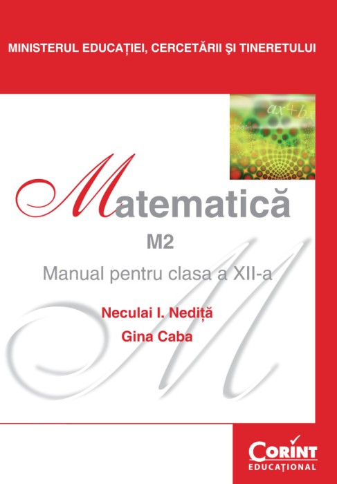 Matematică M2 - Manual pentru clasa a XII-a