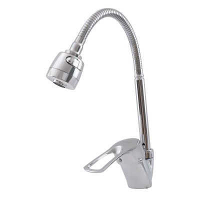 Baterie bucatarie cu pipa flexibila, 2 functii, seria WAVE FLOW WAVE-Z-777 Innovative ReliableTools foto