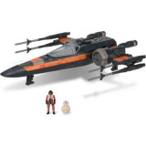 Star Wars Micro Galaxy Squadron Vehicles with Figures Medium 13 cm (Poe Dameron T-70 X-Wing)