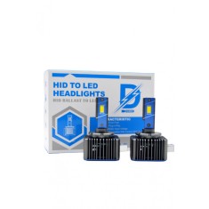 Set 2 leduri d1s canbus pentru conversie xenon-led, 55w,10.000 lm.