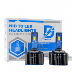 Set 2 leduri d3s canbus pentru conversie xenon-led, 55w,10.000 lm.