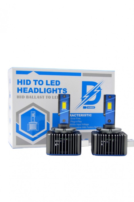 Set 2 leduri d1s canbus pentru conversie xenon-led, 55w,10.000 lm.