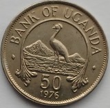 Uganda, 50 Cents 1976