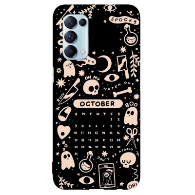 Husa compatibila cu Oppo Find X5 5G model Spooktober, Silicon, TPU, Viceversa foto