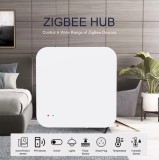 Hub inteligent Tuya ZigBee 3.0, gateway cu fir pentru control vocal prin
