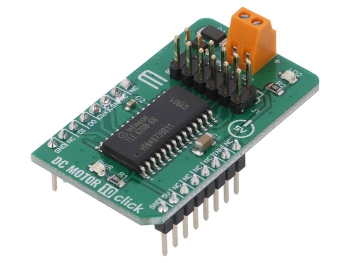 Driver motor DC, 5V DC, SPI