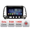 Navigatie HHyundai SANTA FE 2006-2012 F-008 Octa Core cu Android Radio Bluetooth Internet GPS WIFI DSP 8+128GB 4G CarStore Technology