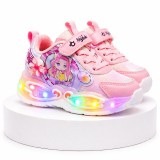 Cumpara ieftin Adidasi pentru fetite, roz cu luminite LED (Marime Disponibila: Marimea 24)