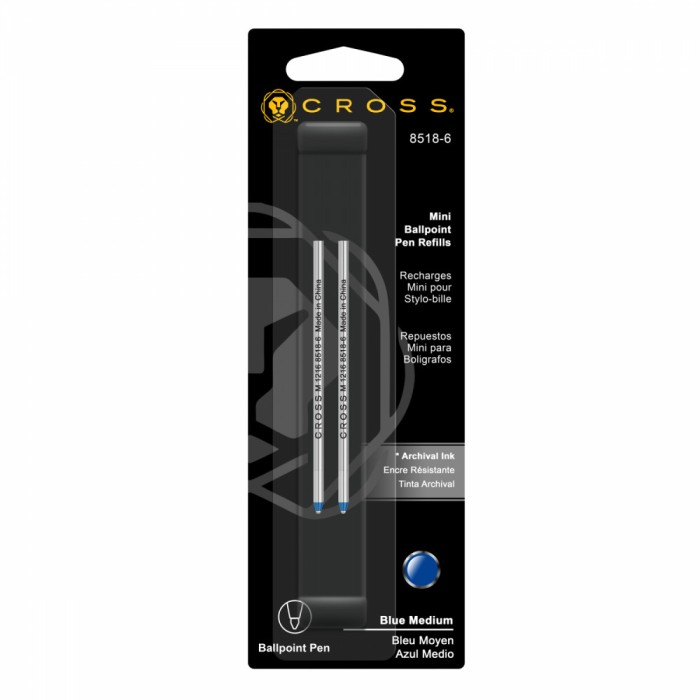 Mina pix Cross Mini Multipen albastru mediu
