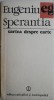 Cartea despre carte - Eugeniu Sperantia - Studii literare