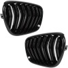 Grile Duble Negru Lucios Aftermarket BMW X3 F25 2010-2014 ABS