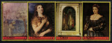 Timbre AJMAN 1972: Picturi, Serie Completa - Straine dupa 1950