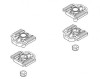 Opritor mecanic pentru automatizare Optimo 3 UNI, Optimo5, LIFE, 5RI2750001 SafetyGuard Surveillance