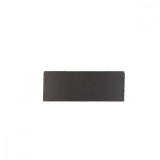 Baza servire din piatra, 40 x 15 cm, neagra, Oem