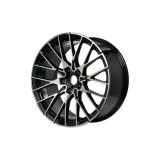 Set 4 Jante Aliaj PDW R19 5x112 8.5J ET25 / 9.5J ET33, 2 Latimi, Negru Polish, Compatibil BMW