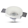 Corp spot gu10 din gips - alb, V-TAC