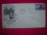 HOPCT PLIC S FDC 964 SALT LAKE CITY -100 ANI 1847-1947 /BRIGHAM YOUNG -SUA