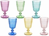 Cumpara ieftin Set 6 pahare sticla &Oslash; 8,5 cm x 16,5 H
