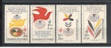 Cehoslovacia.1962 Posta aeriana-Expozitia filatelica PRAGA XC.325