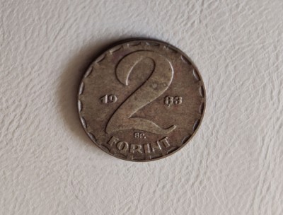 Ungaria - 2 forint (1983) - monedă s398 foto