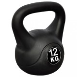 vidaXL Greutate tip bilă cu m&acirc;ner Kettlebell, 12 kg