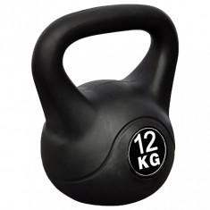 Greutate tip bila cu maner Kettlebell 12 kg GartenMobel Dekor