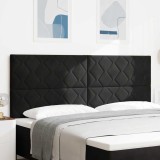 Cap de pat LED - Design cu blochete de diamant - 200 cm - Catifea