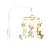 Neno gino &ndash; carusel pentru pătuț cu suport de prindere