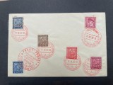 Document Istoric Protectoratul Boemiei și Moraviei 1939 - Ștampile Roșii Praga &amp; Brno -A150