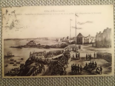 CP 1932 St. Malo - București, către Marga Sutto foto