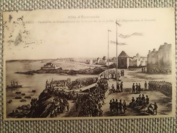 CP 1932 St. Malo - București, către Marga Sutto