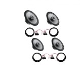 Pachet audio complet fata spate VW Passat B5 B5.5 cu boxe Hertz