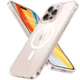 Husa pentru iphone 16 pro max - torras diamond magsafe series - clear