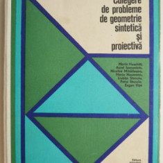 Culegere de probleme de geometrie sintetica si proiectiva – Maria Huschitt