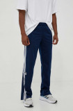 Adidas Originals pantaloni de trening culoarea albastru marin, cu imprimeu