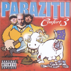 CD Hip Hop: Parazitii - Confort 3 ( 2005 , original , NOU ) foto