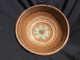 Arta si Traditie - Farfurie / Blid / Strachina / Castron din zona Munteniei / Arges model cu floare !