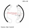 Set saboti frana OPEL ASTRA G Hatchback (F48, F08) (1998 - 2009) METZGER MG 564