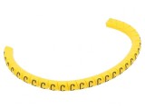 Marker PVC Galben 1,3-3mm