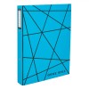 Biblioraft Office Style, Model Linii, 2 Inele, Culoare Turcoaz, Dimensiuni 31.5x24cm, Margine 4cm, Format A4, Oem