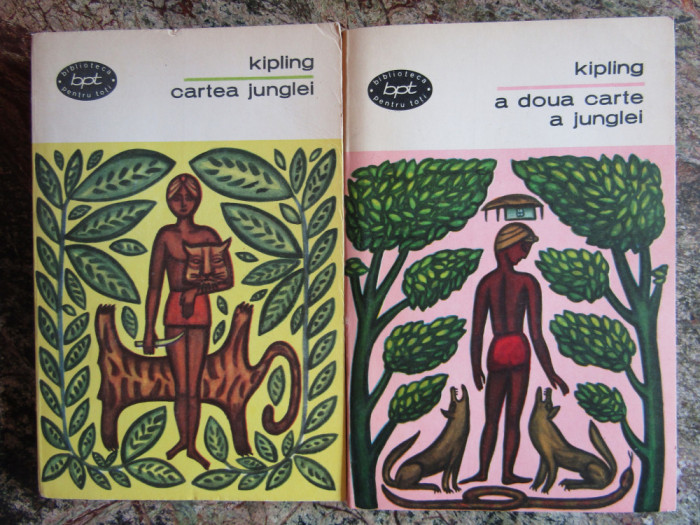 Rudyard Kipling - Cartea junglei. A doua carte a junglei (2 vol.)