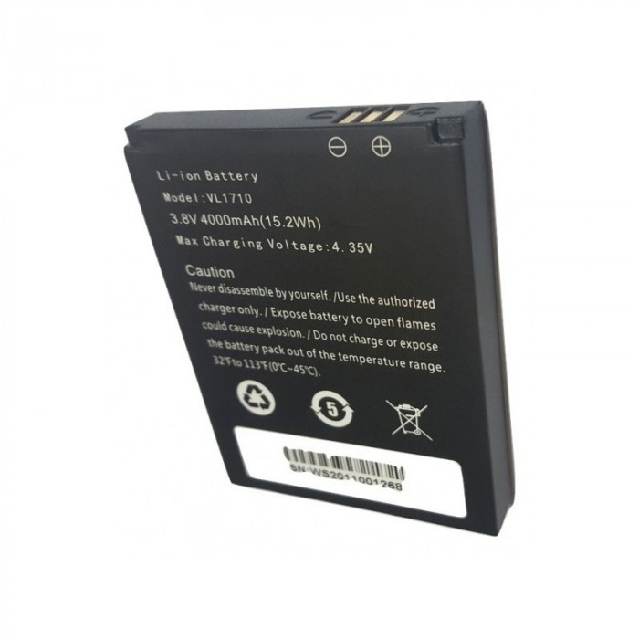 Baterie rezerva Li-Ion 3.8V pentru PDA cititor cod bare Honeywell, 4000mAh