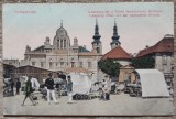 Timisoara, Temesvar, Losonczy Platz mit der serbischen Kirche// CP