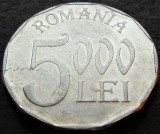 Cumpara ieftin Moneda 5000 LEI - ROMANIA, anul 2002 * cod 71 A, Aluminiu