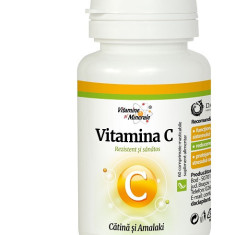 Vitamina c cu catina si amalaki 300mg 60cpr dacia plant