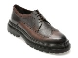 Pantofi GRYXX maro, 26530, din piele naturala