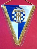 Fanion fotbal - AC CASTELVETRO (Italia) - folie de protectie si dimensiuni 28X20 cm